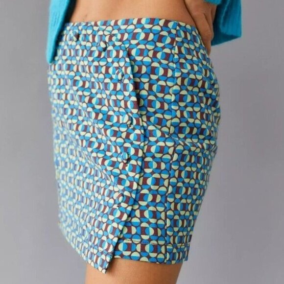 NWT URBAN OUTFITTERS | Jagger Button-Front Mini Skirt Patterned | Sz. S - Picture 4 of 11